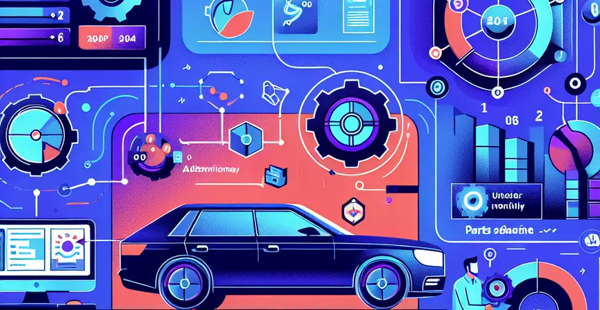 汽车维修企业 ERP 软件核心功能：工单进度与配件库存的联动解析